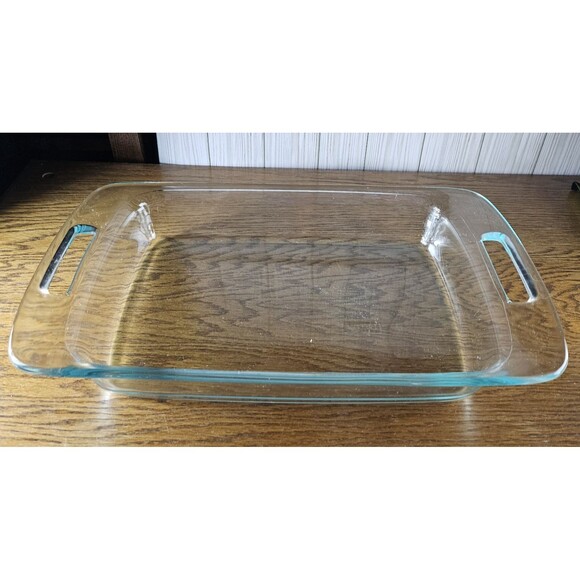 Vintage PYREX #233-R Clear Glass 13x9x2 3Qt Casserole/Baking Dish - Picture 1 of 4